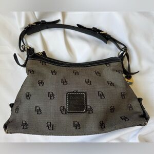 Dooney and Bourke Vintage 1975 Monogram Shoulder Handbag Purse GUC #J7967898